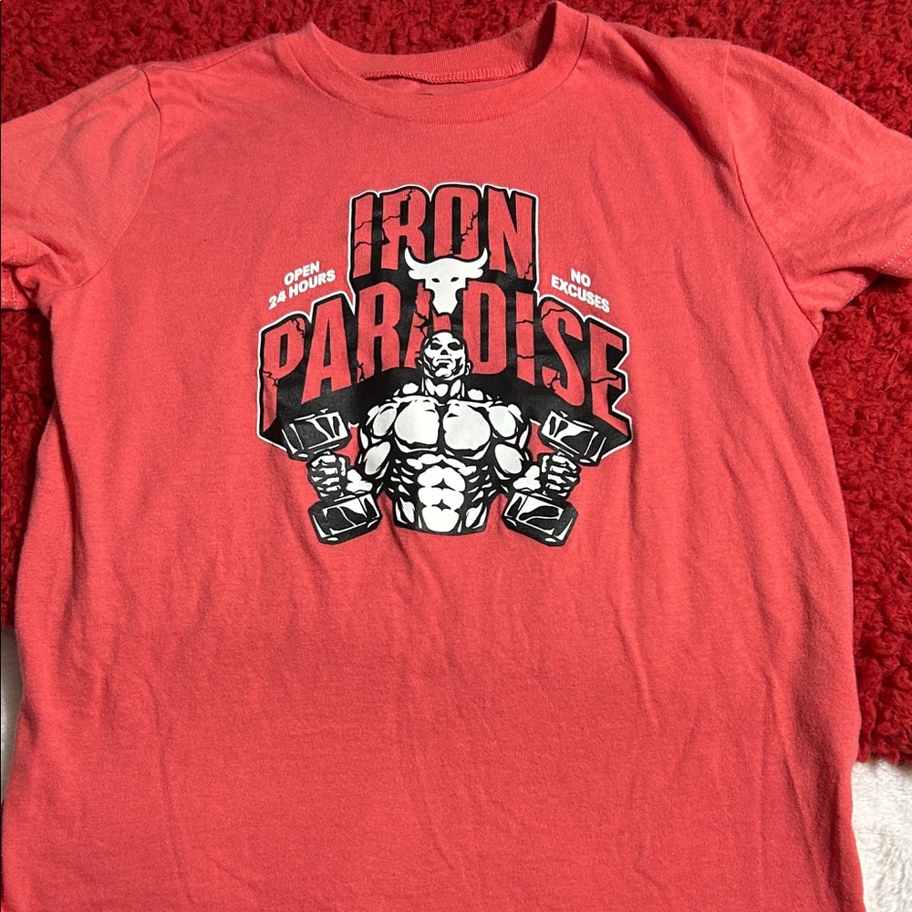 Under Armour Red Iron Paradise Tee
